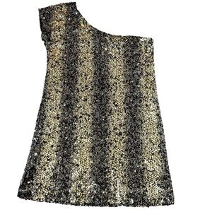 Womens Large* PIPERLIME TINLEY ROAD * Gorgeous One Shoulder Sequin Dress NWT
